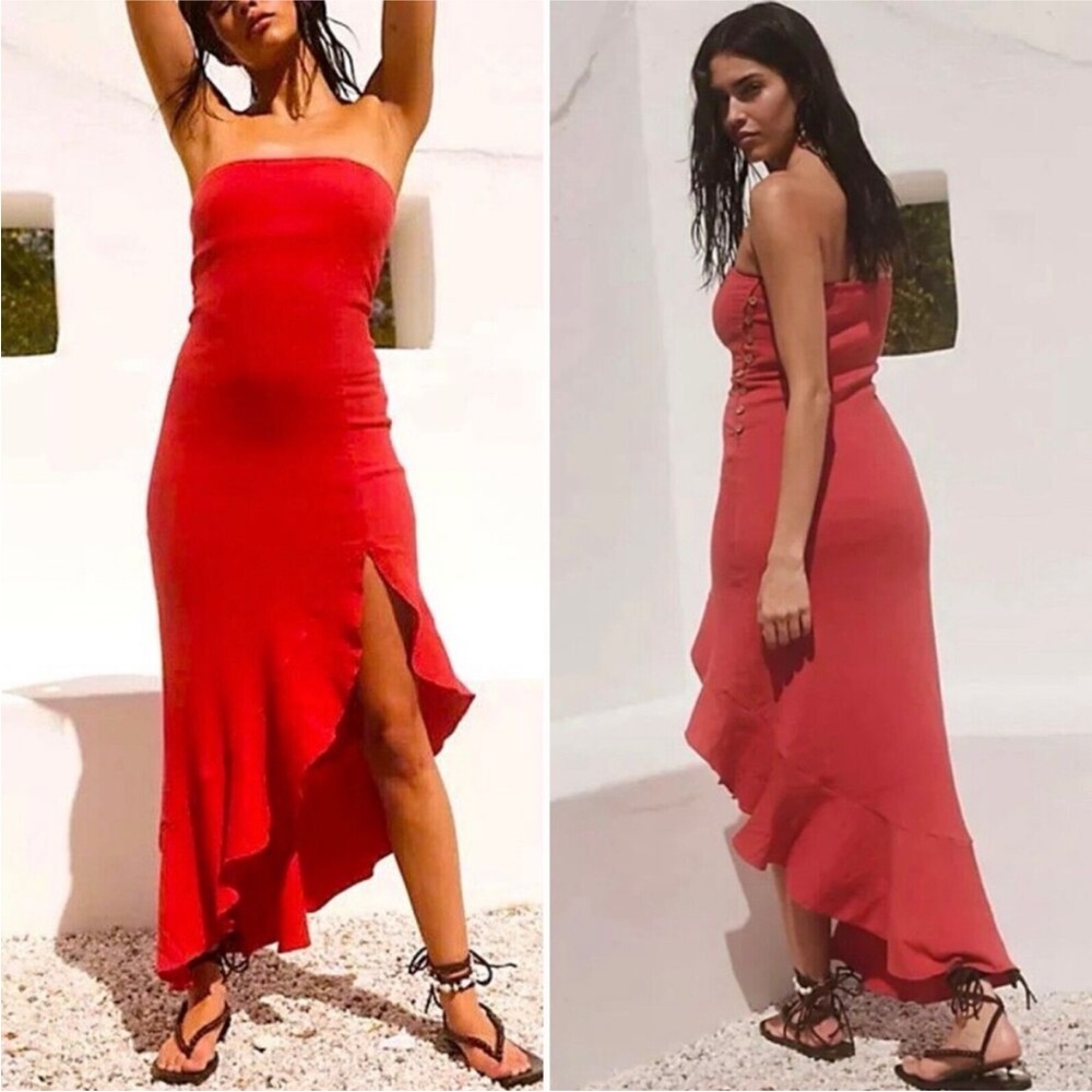 Free People red dress